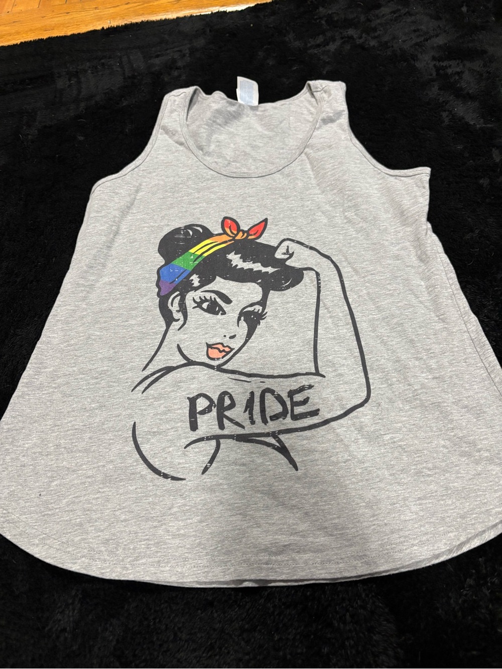 Rosie the riveter pride tank top
